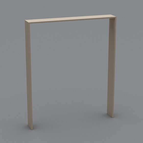 Minimalist Arch 3D model for Creative Projects