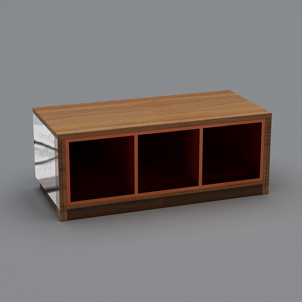 A zone floating window cabinet