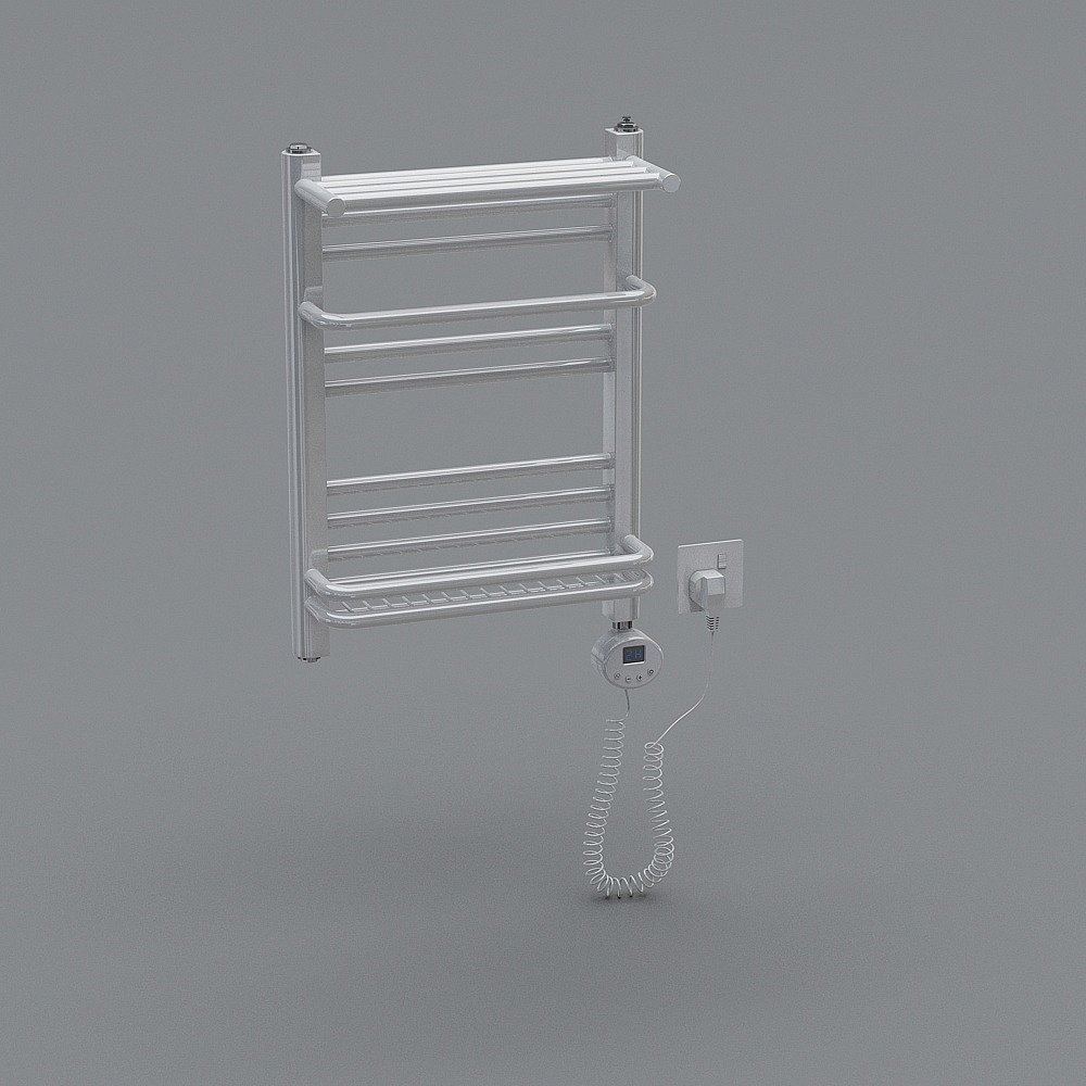 Elegant Electric Towel Rack 3D model