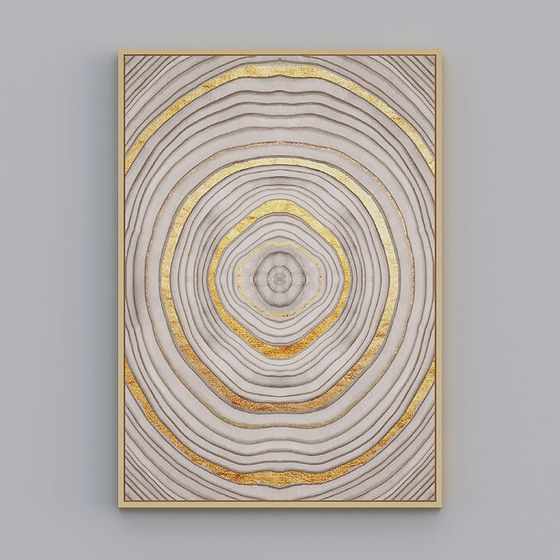 Timeless Rings 3D model for Artistic Expressions