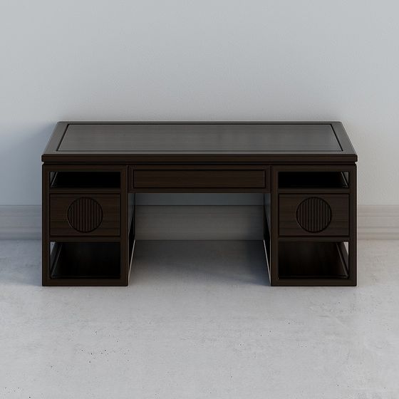 Art Deco Desk 3D model