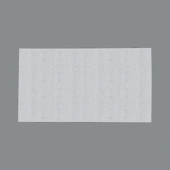 Geometric Tile 3D Model for Creative Projects