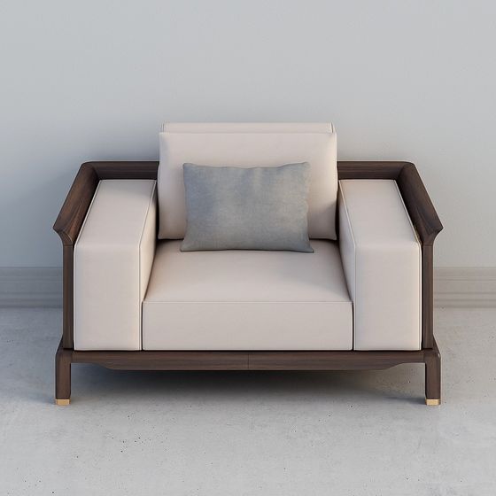 Urban Comfort Sofa 3D model