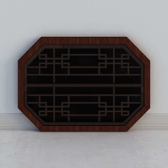 Octagonal Window 3D model