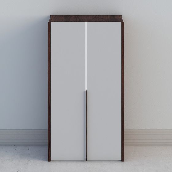 City Window Cabinet 3D model for Modern Interiors