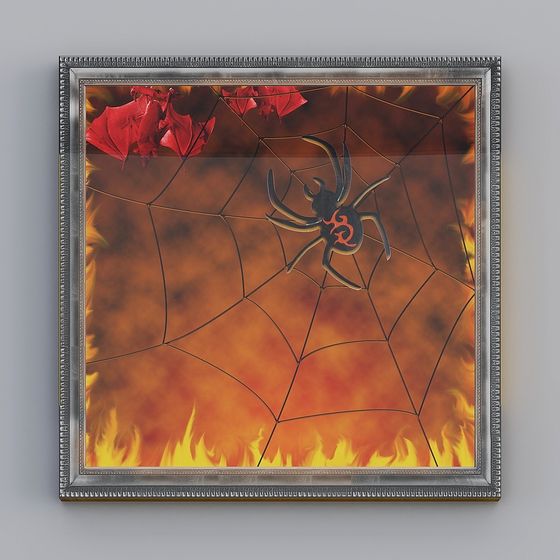 Spooky Low-Poly Halloween 3D Model