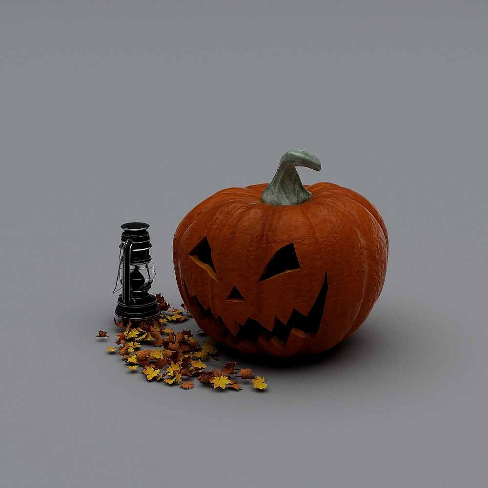 Halloween - Lampe citrouille d'Halloween