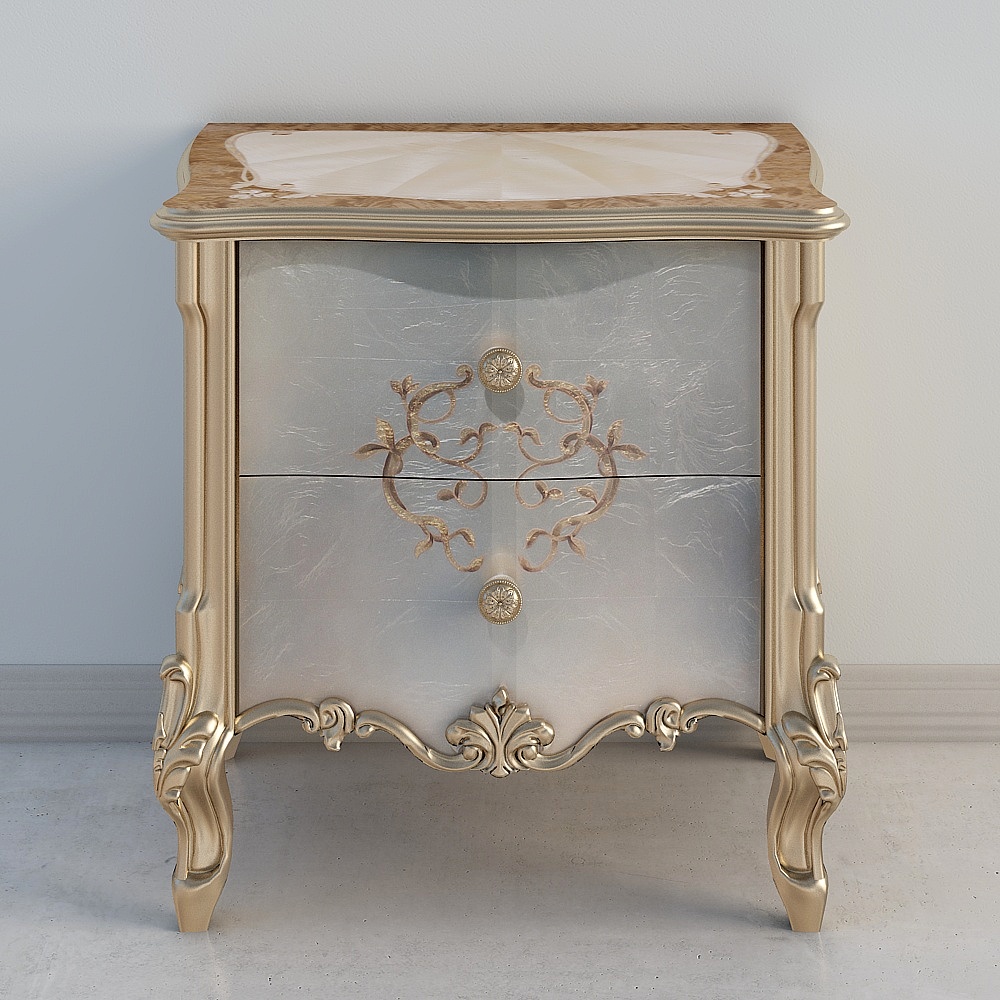 Royal Nightstand 3D model