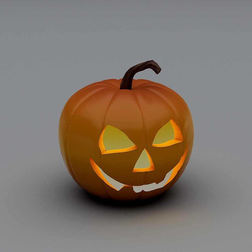 Halloween Jack-O'-Lantern 3D model