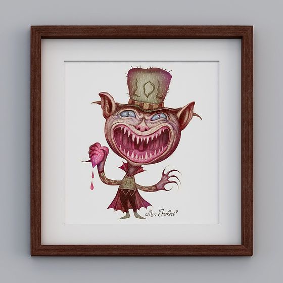 Mad Hatter Low-Poly 3D model for Creative Projects