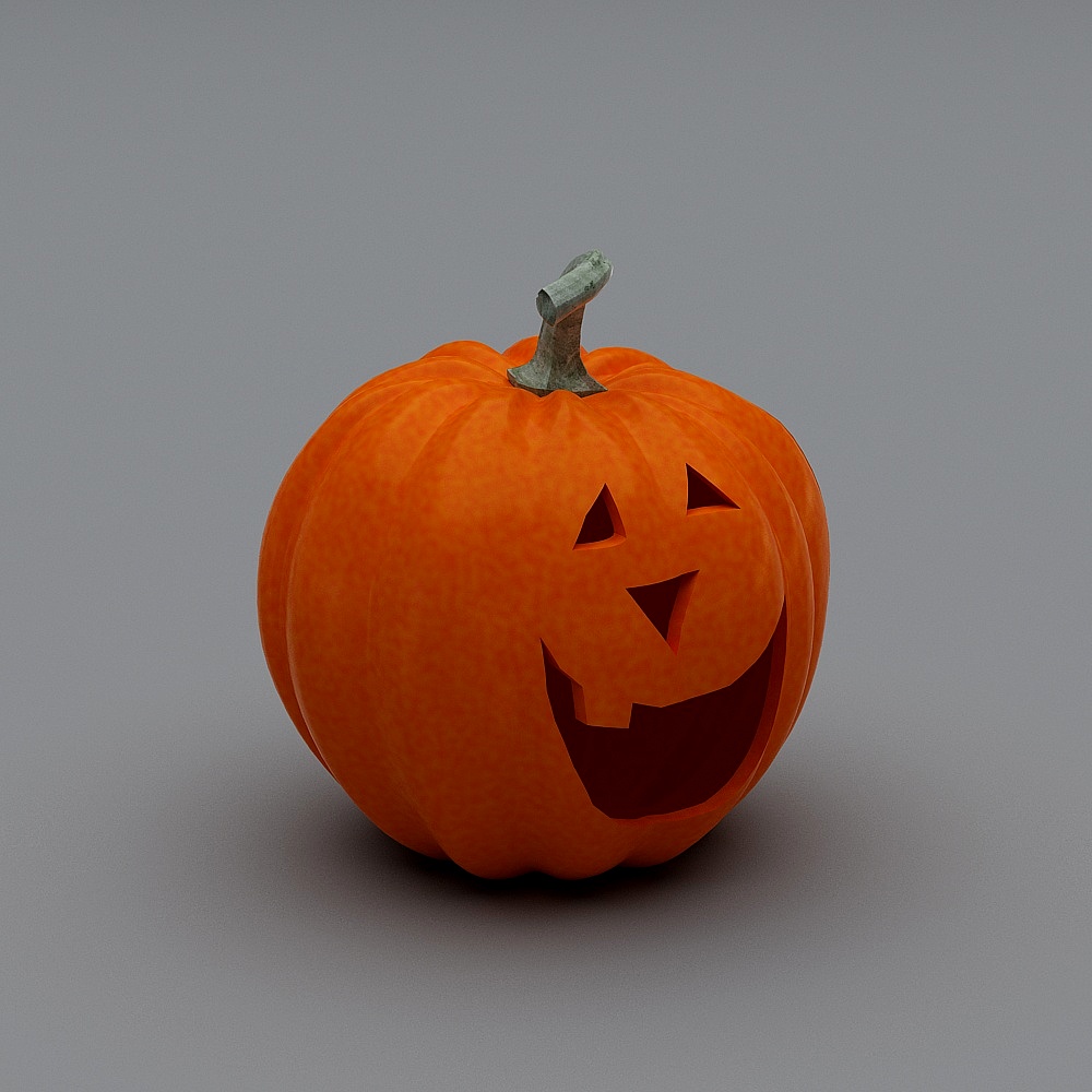 Halloween - 3D Model Pumpkin Decoration