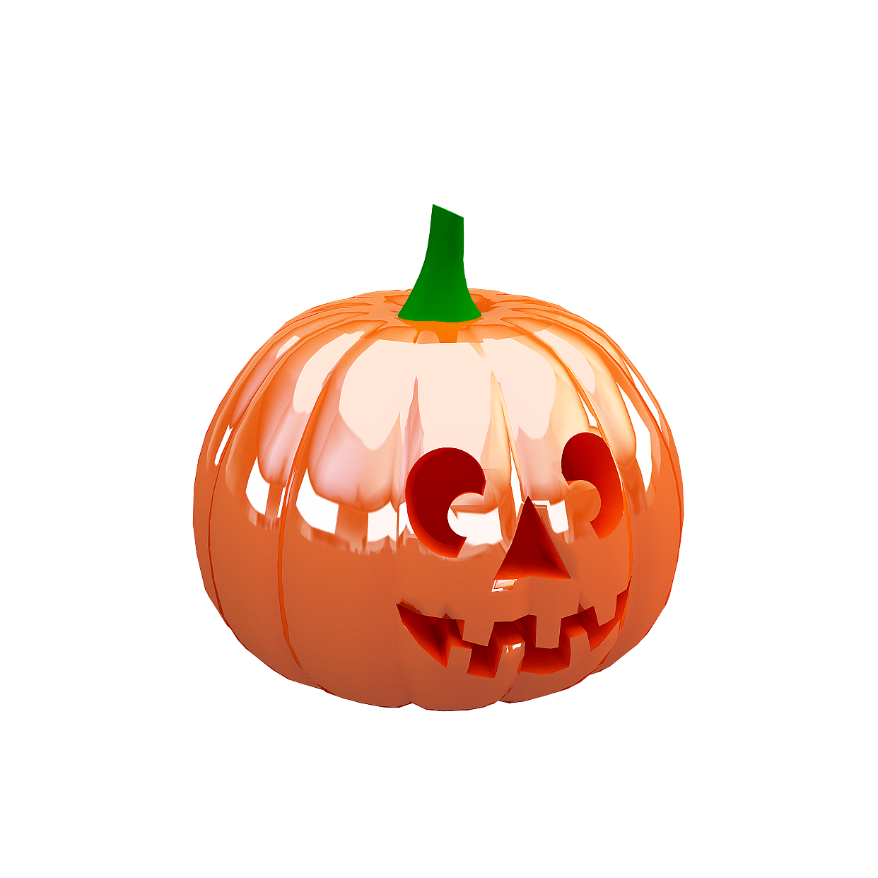 Scandinavian Table Decor 3D Model – Brown Wood Finish