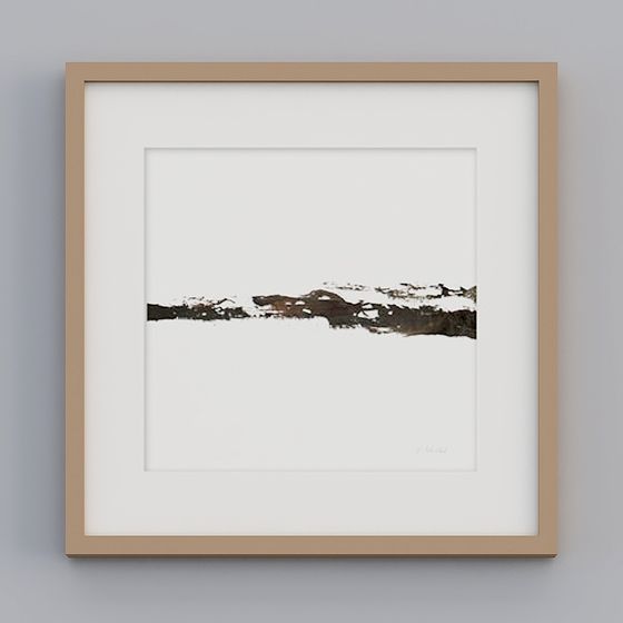 Elegant Abstract Lines 3D model