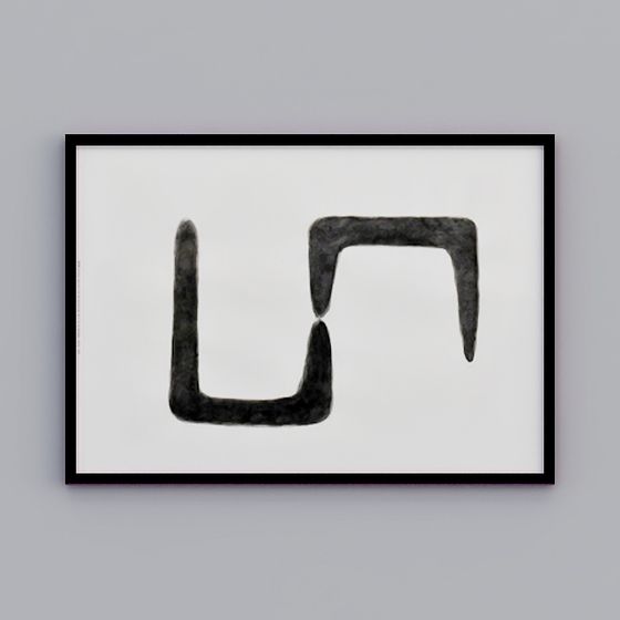 Abstract Line Frame 3D Model