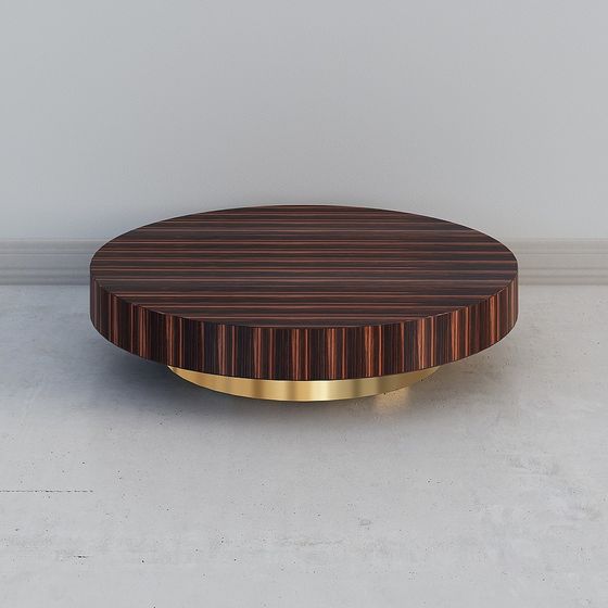 Unique Low-Polygon Coffee Table 3D model