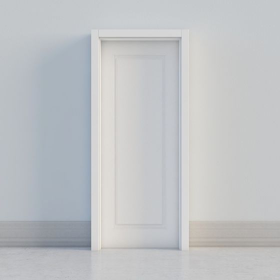 Elegant Minimalist 3D Door Model