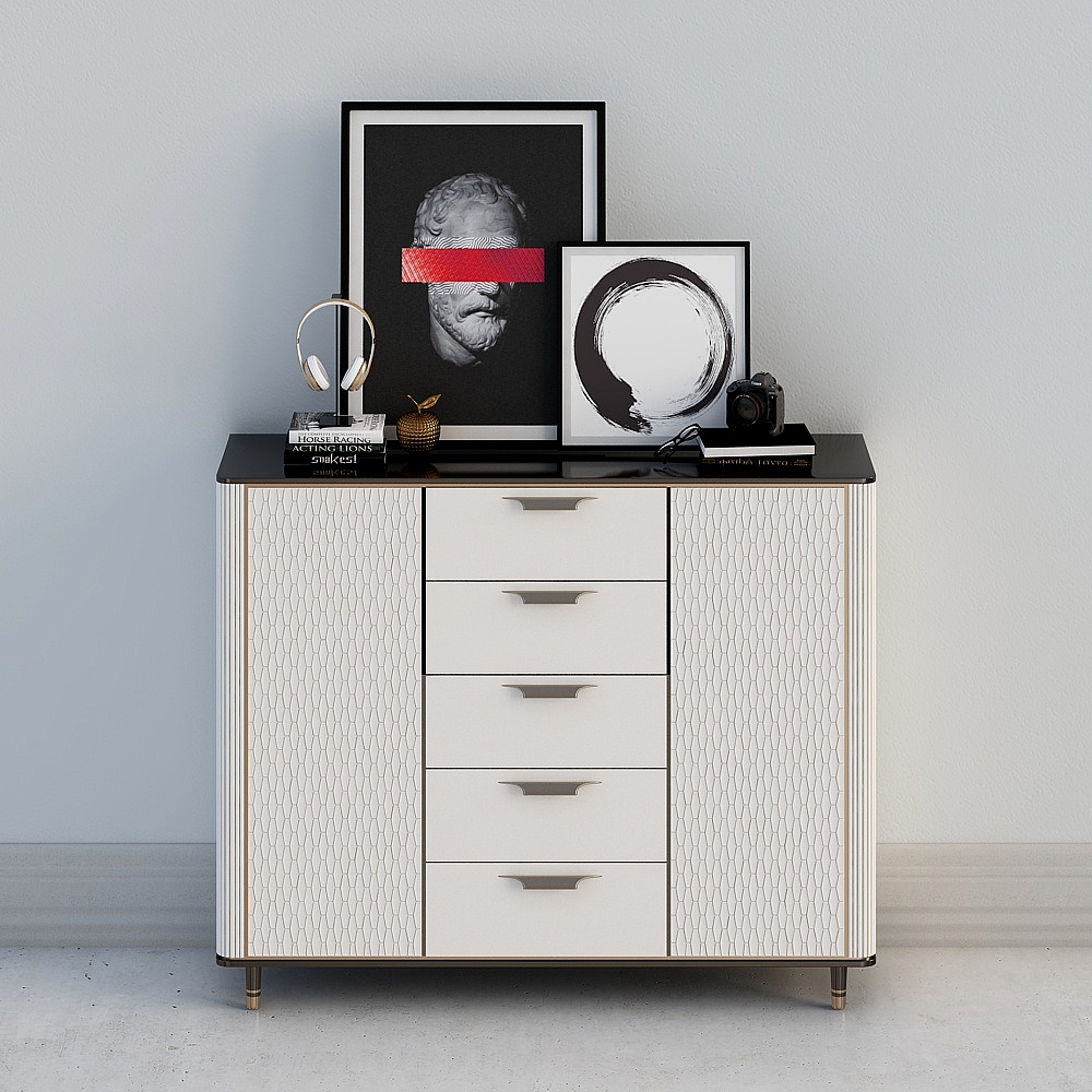 Urban Living Side Cabinet 3D model