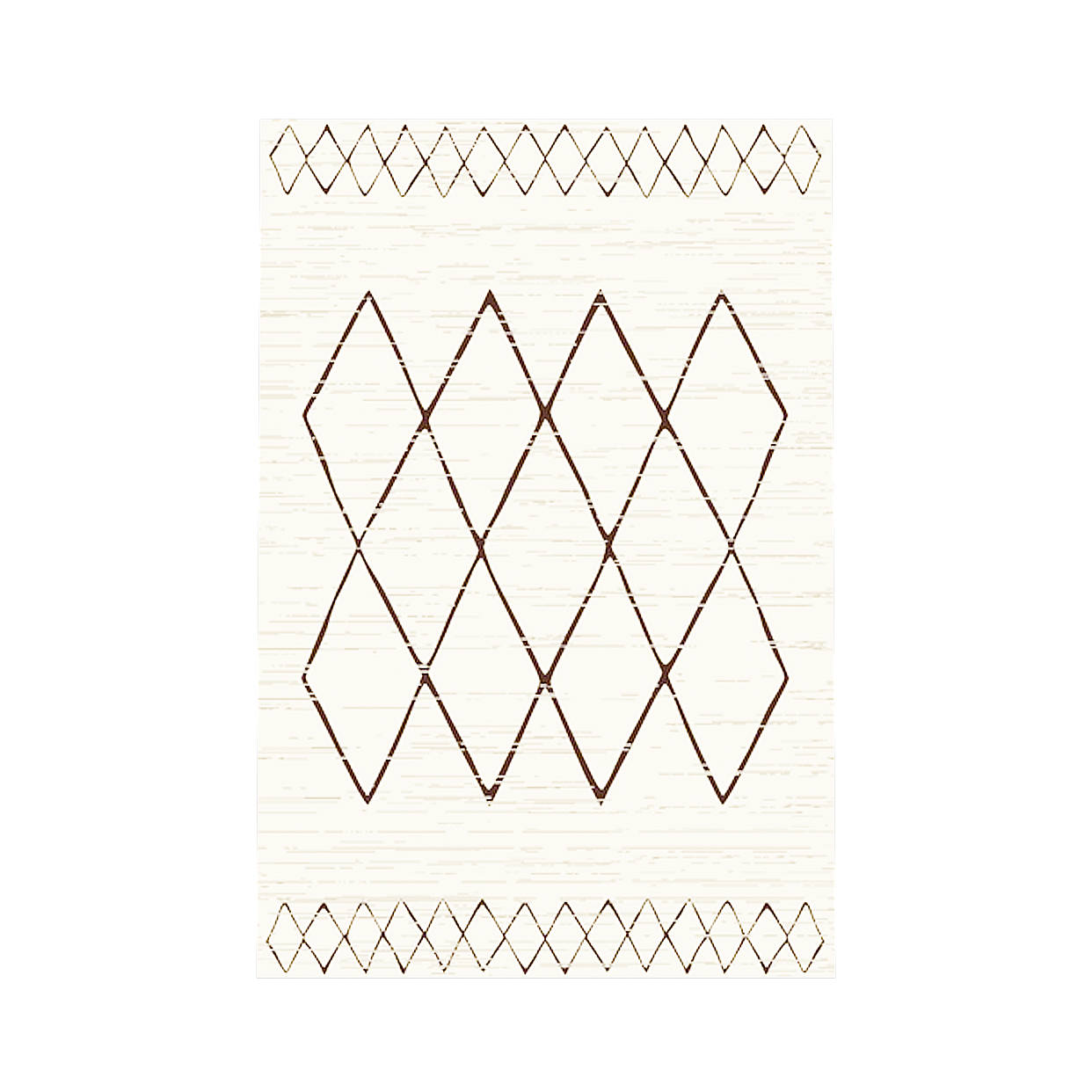 Geometric Woven Carpet 3D Model – Low-Poly Textured Rug