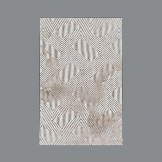 Maze Rug 3D Model for Creative Projects