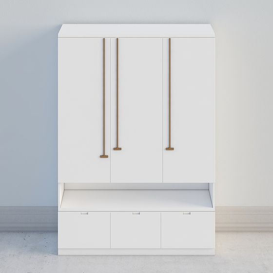 Urban Storage Cabinet 3D model