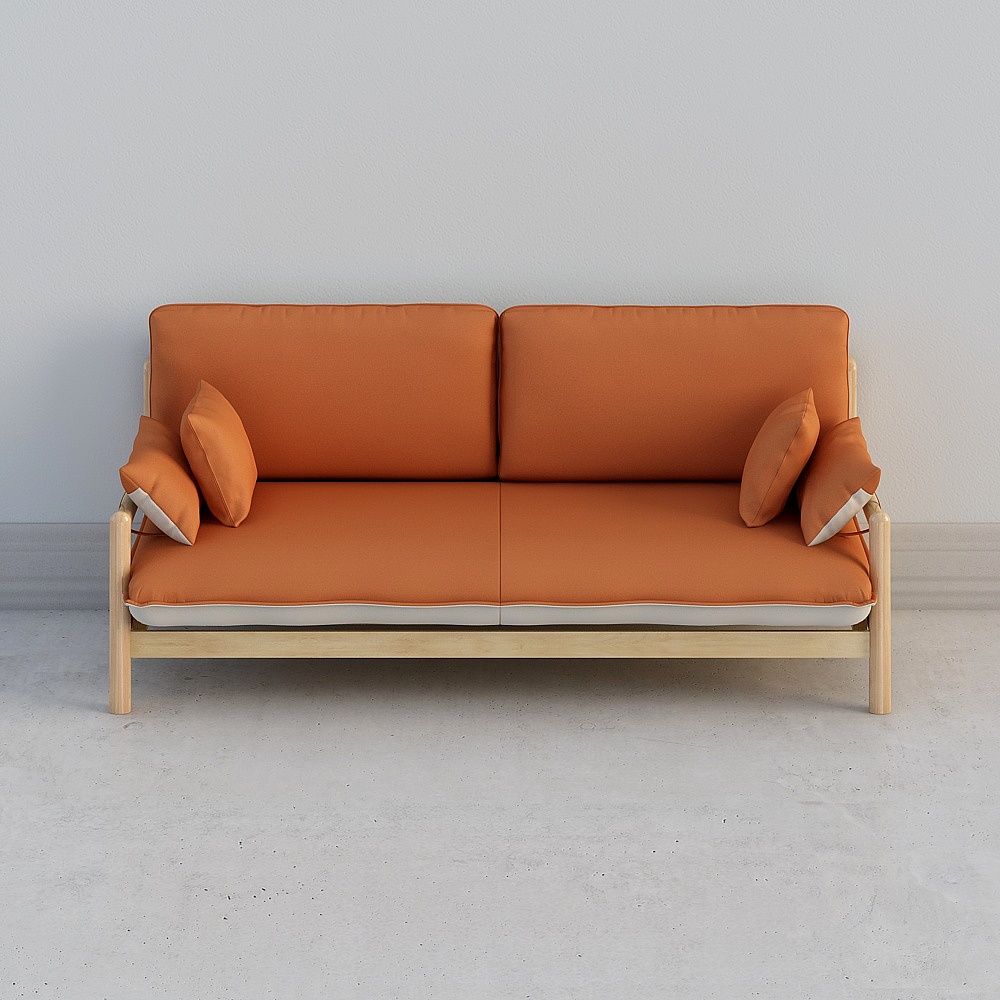 Urban Comfort 3D Model Sofa