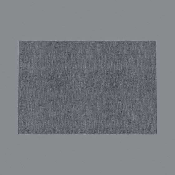 Grey textured fabric swatch with vertical weave pattern on grey background