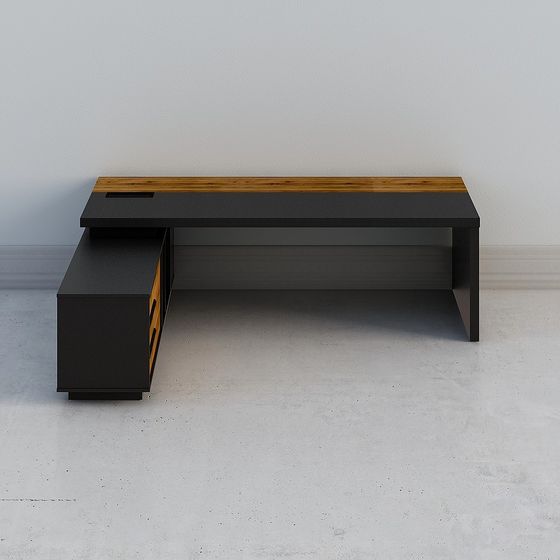 Urban Edge Desk 3D model