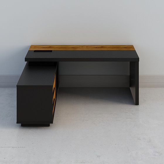 Urban Edge Desk 3D model