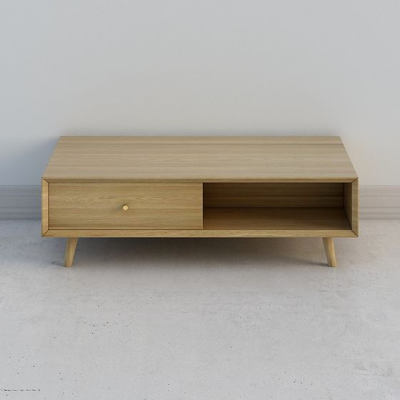 Minimalist Coffee Table 3D model