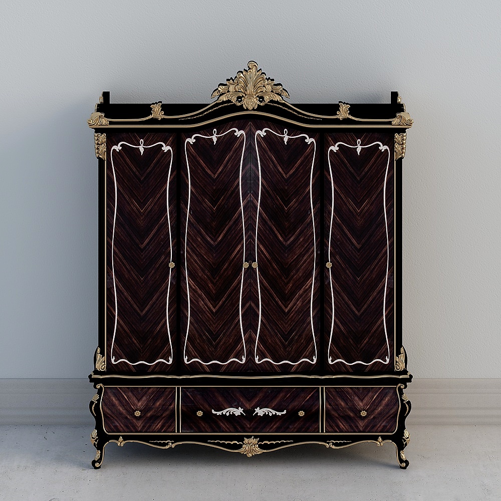 711 four-door wardrobe