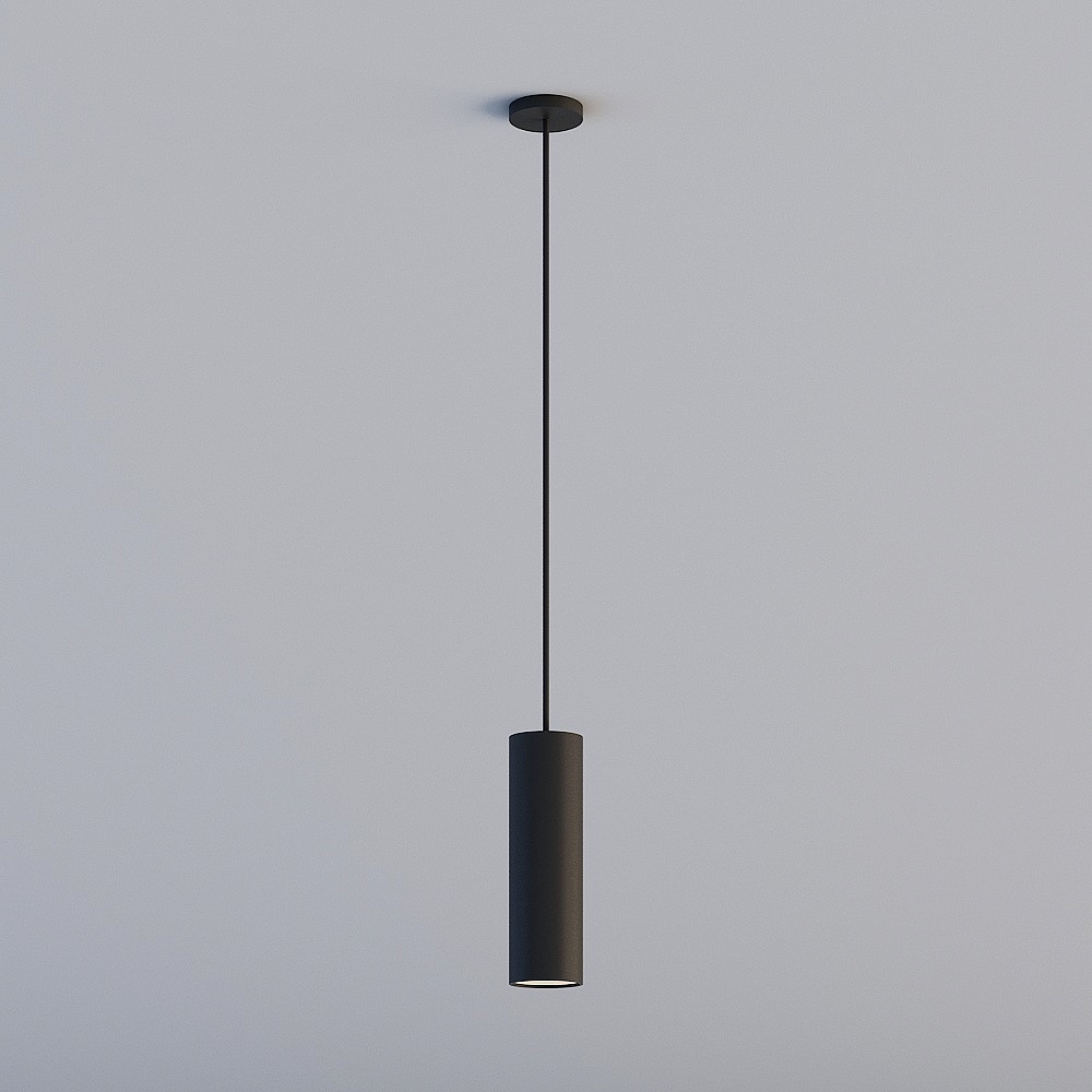 Sleek Modern Pendant Light 3D model