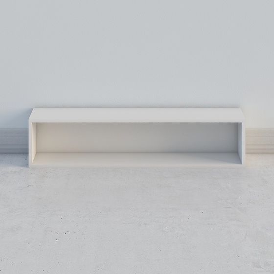 Urban Shelf 3D model - Minimalist Design