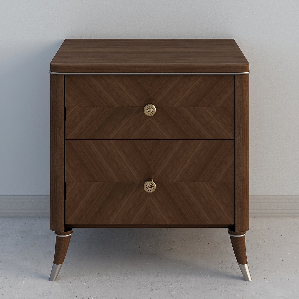 Uefa Art Savannah III/American bedside table full bedroom cabinet mini cabinet mini 377S-1