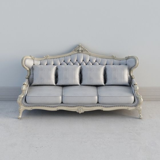 Royal Elegance Sofa 3D model