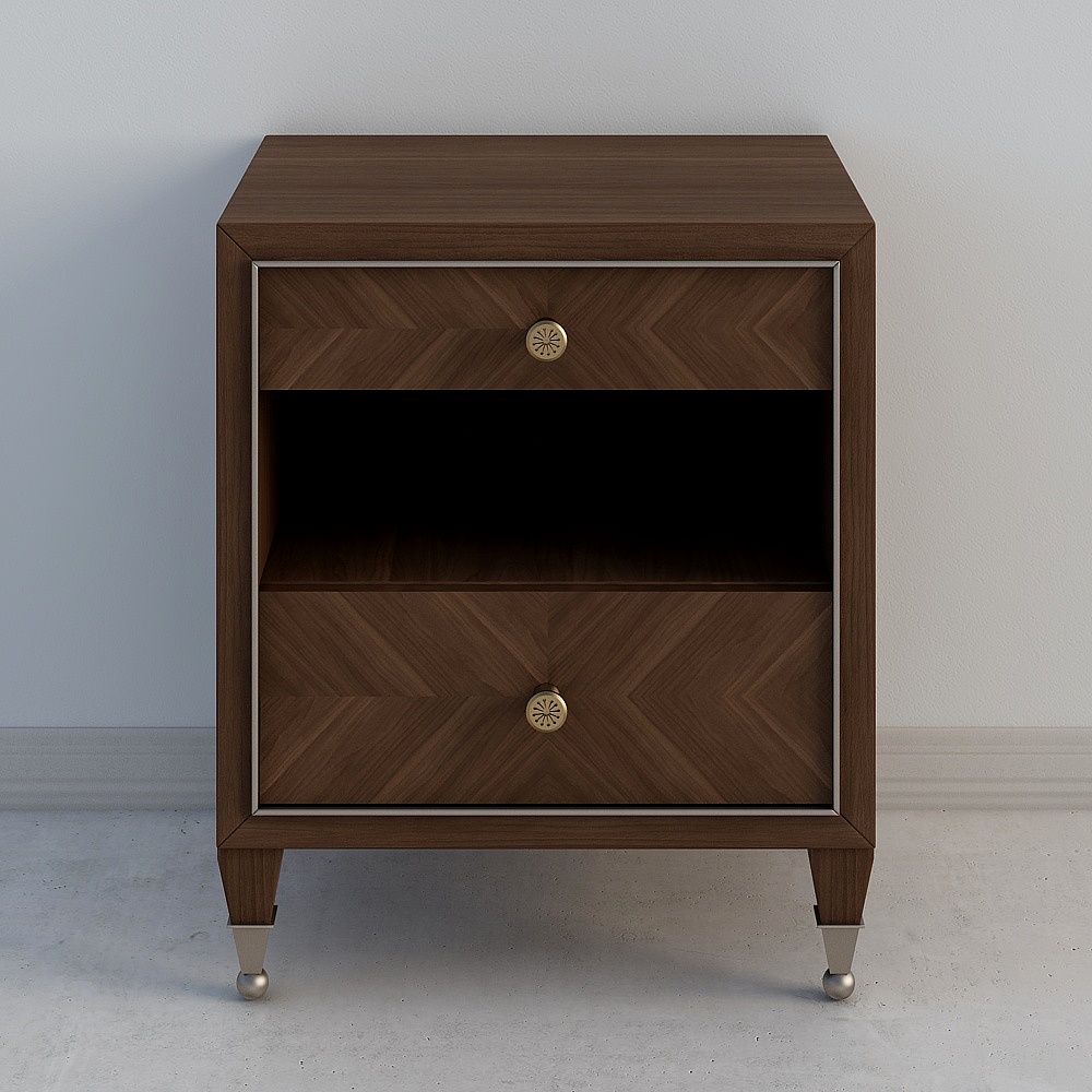Uefa Art Savannah III/American bedside bedroom bedside locker small living room side cabinet 377S-2