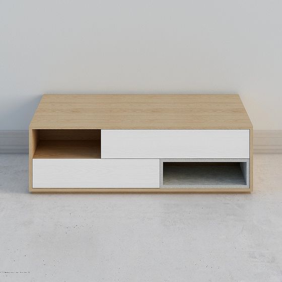 Urban Shelf 3D model for Modern Interiors