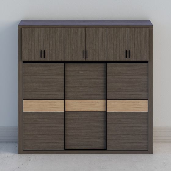 Urban Window Storage Cabinet 3D model