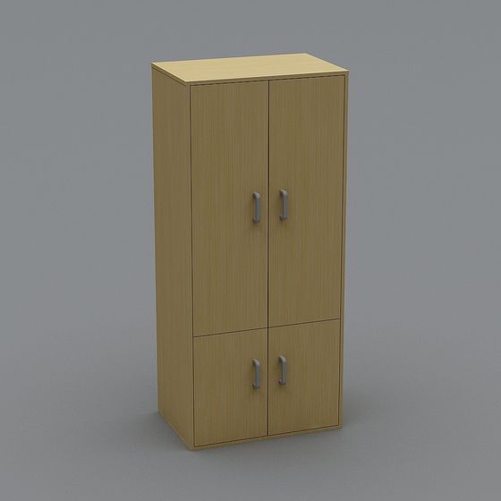 Stylish Storage Cabinet 3D model for Modern Designs