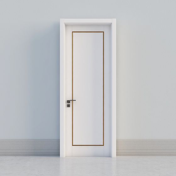 モダンな白いドア