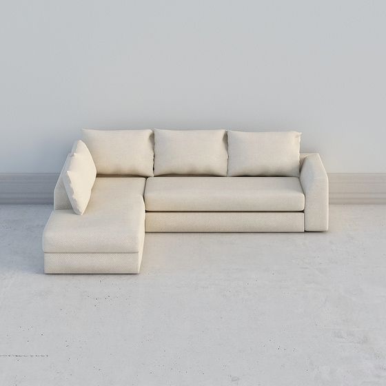 Urban Comfort Sofa 3D model