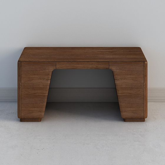 Urban Corner Desk 3D model for Modern Interiors