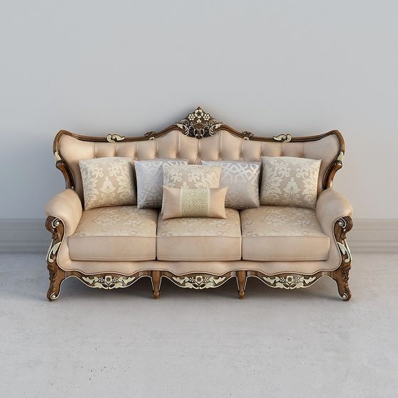 Royal Elegance Sofa 3D model