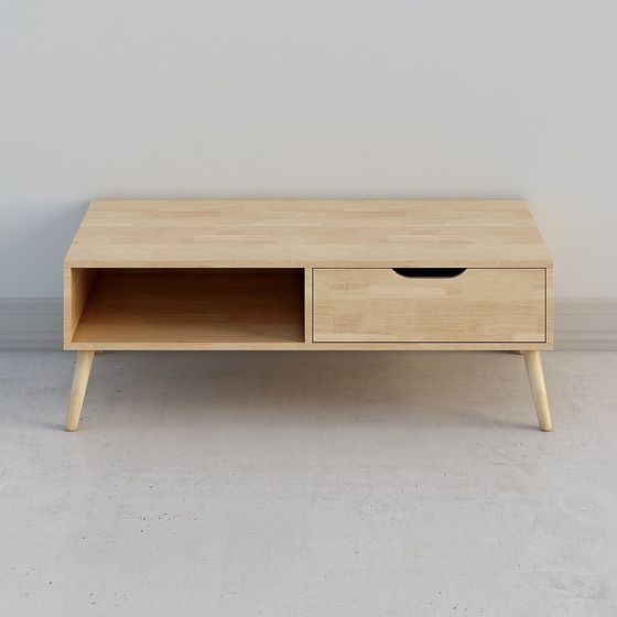 Wooden Storage Cabinet 3D model for Modern Spaces