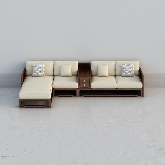 Urban Comfort 3D model Sofa Design