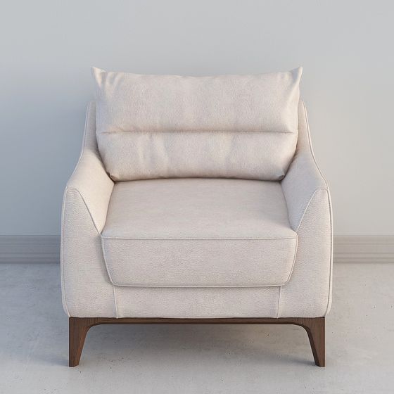 Cozy Lounge Chair 3D model