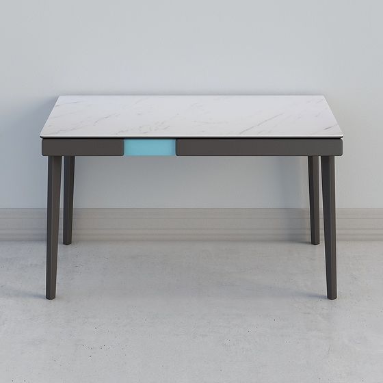 Urban Office Desk 3D Model for Modern Spaces