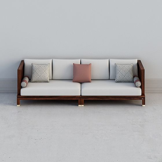 Urban Comfort 3D Model Sofa