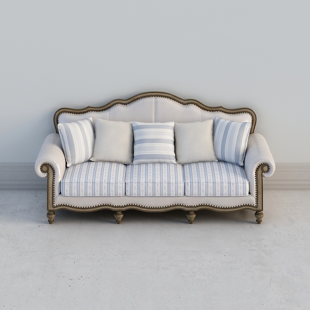 Sofá de tres plazas WY-B156-05P-3