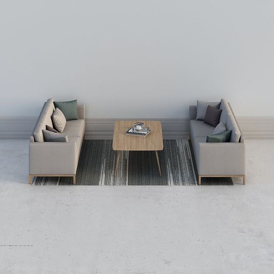 Urban Living Room 3D model