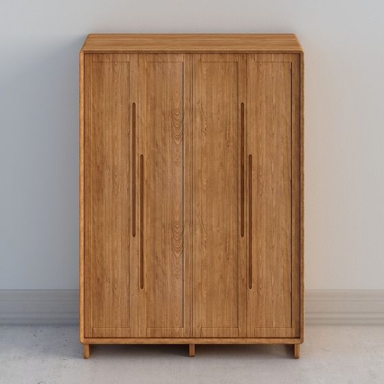 Urban Elegance Wardrobe 3D model